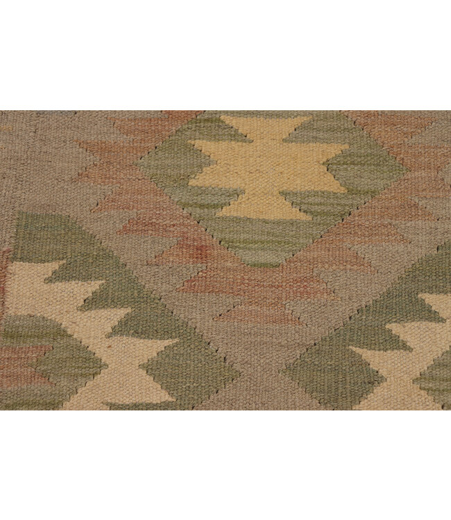 Kelim kleed loper 199x63 cm  vloerkleed tapijt kelims hand geweven