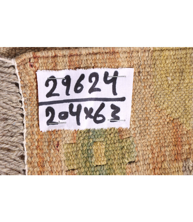 Kelim rug runner 204x63 cm