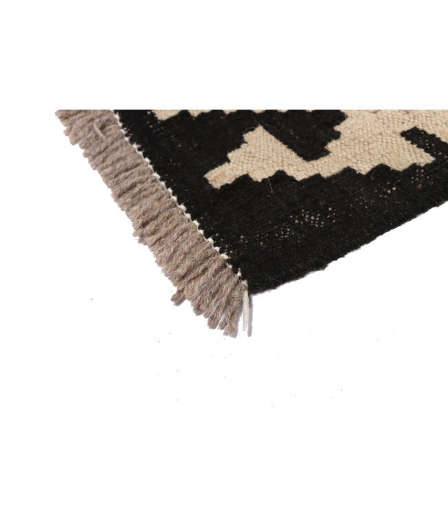 Kelim kleed loper 289x76 cm  vloerkleed tapijt kelims hand geweven