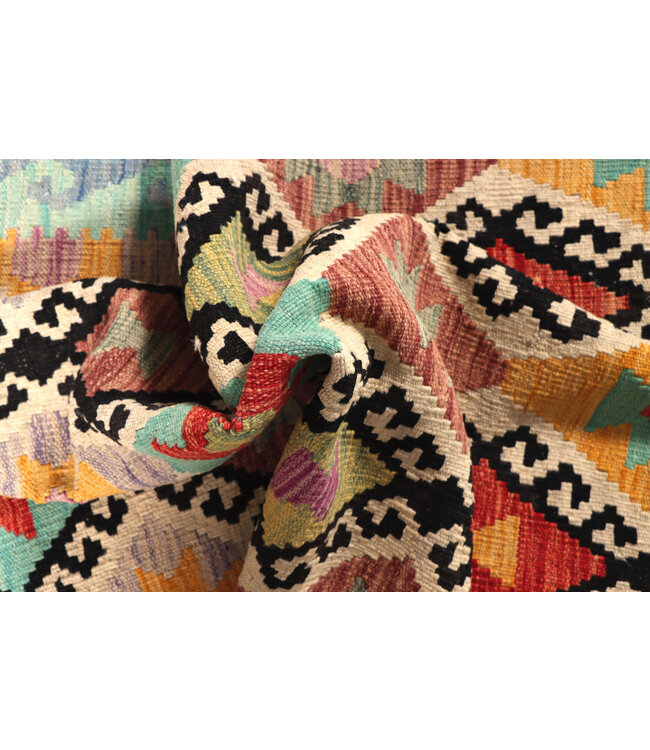 Kelim kleed loper 250x85 cm  vloerkleed tapijt kelims handgeweven