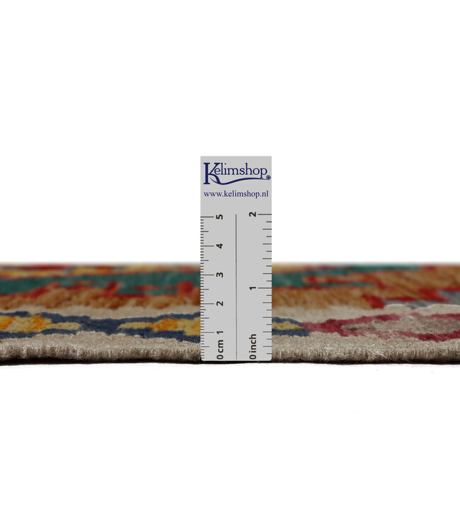 247x177 cm Handgefertigter Afghanischer traditioneller Kelim Teppich Woll