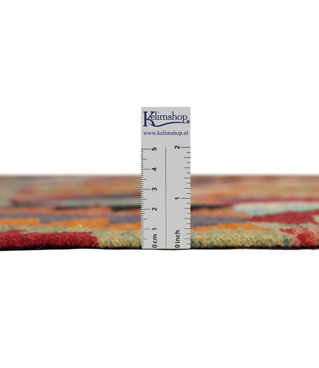 300x197 cm Handgefertigter Afghanischer traditioneller Kelim Teppich Woll