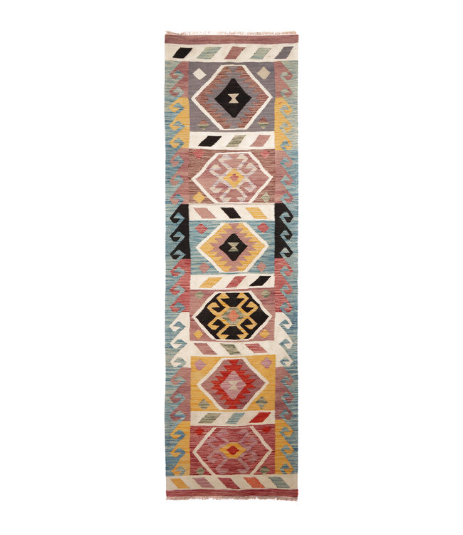 Kelim teppich läufer 297x76 cm