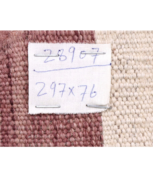 Kelim kleed loper 297x76 cm  vloerkleed tapijt kelims handgeweven