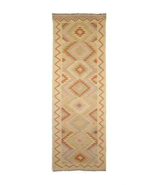 Kelimshop Kelim kleed loper 292x79 cm vloerkleed tapijt kelim handgeweven Kelimshop Kelim kleed loper 292x79 cm vloerkleed tapijt kelim handgeweven