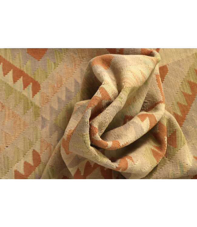 Kelim kleed loper 292x79 cm  vloerkleed tapijt kelimshandgeweven