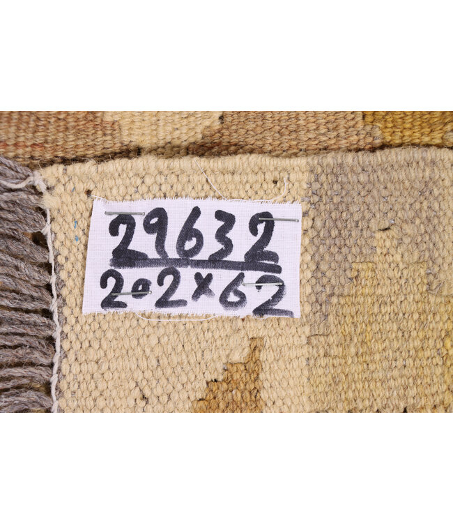 Kelim rug runner 202x62 cm