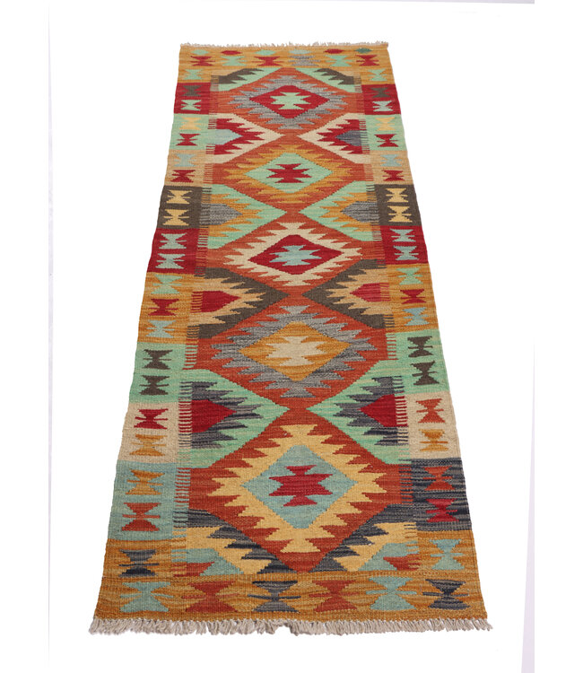 Kelim rug runner 197x62 cm