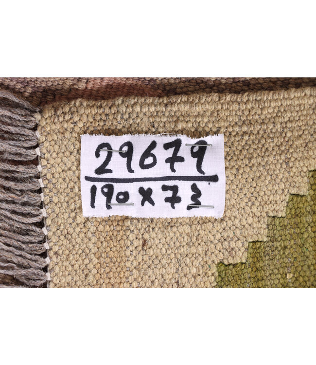 Kelim rug runner 190x73cm