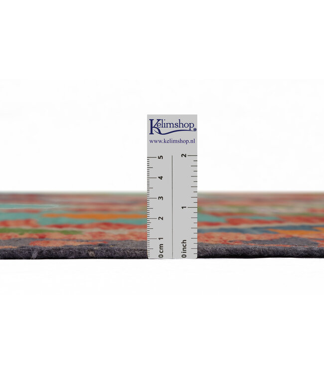 238x173  cm Handgewebter Traditioneller Kelim Teppich Woll