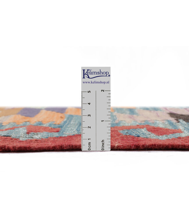 260x176  cm Handgewebter Traditioneller Kelim Teppich Woll