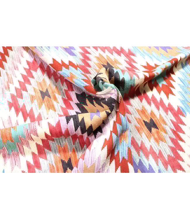 260x176  cm Handwoven Traditional Kelim Area Rug Wool Carpet