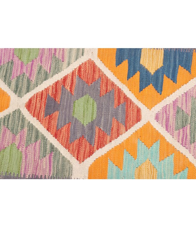 Kelim teppich läufer 202x65 cm