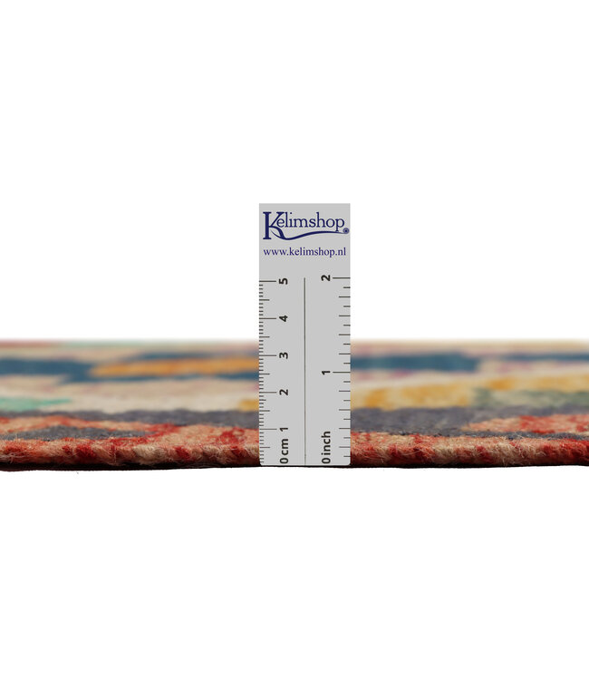 Kelim Kleed Loper 206x67 cm  Vloerkleed Tapijt Kelim Handgeweven