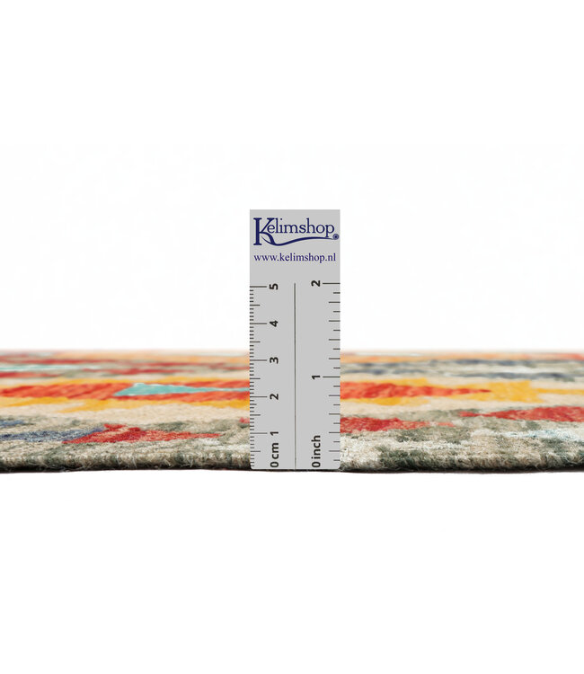 200x146  cm Handwoven Traditional Kelim Area Rug Wool Carpet