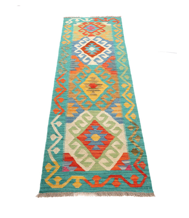 Kelim teppich läufer 200x59 cm