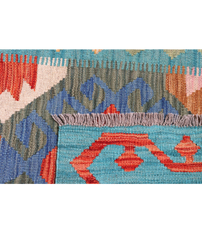 Kelim teppich läufer 198x63 cm