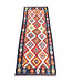 Kelimshop Kelim Kleed Loper 242x75 cm  Vloerkleed Tapijt Kelim Handgeweven