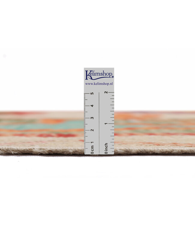 199x155  cm Handwoven Traditional Kelim Area Rug Wool Carpet