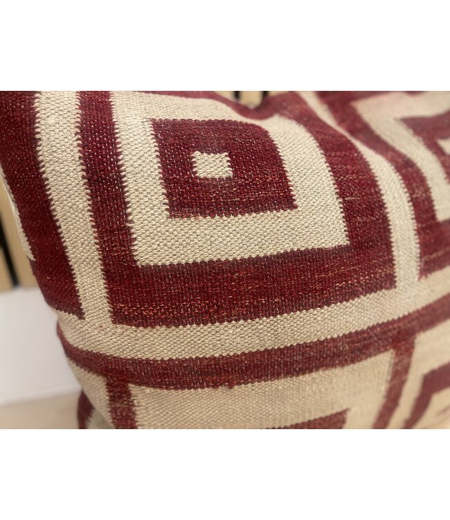 Kilim cushion cover ca 60x60cm cm with filling
