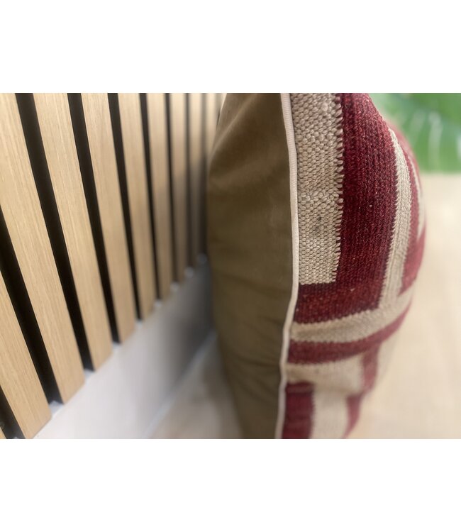 Kilim cushion cover ca 60x60cm cm with filling