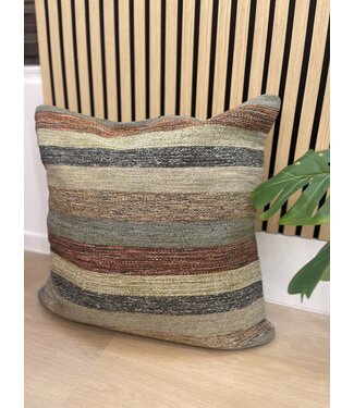 Kelimshop modern Kelim Kissen ca 60x60 cm mit Füllung