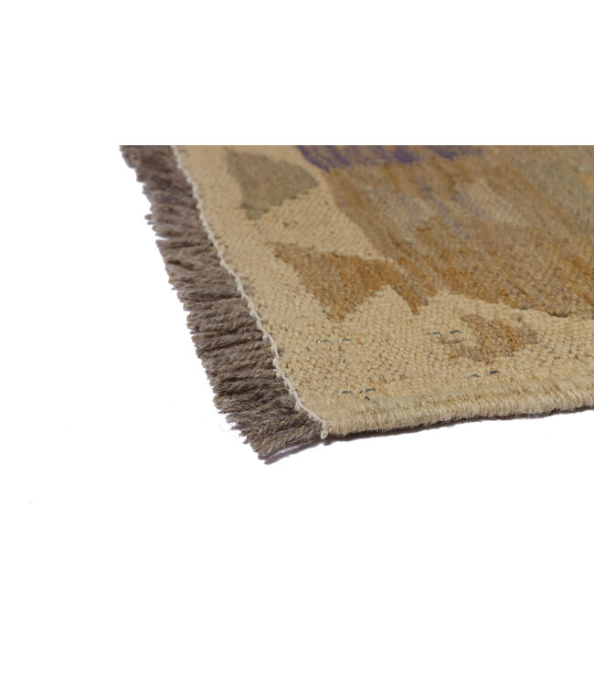 Kelim Kleed Loper 291x74 cm  Vloerkleed Tapijt Kelim Handgeweven