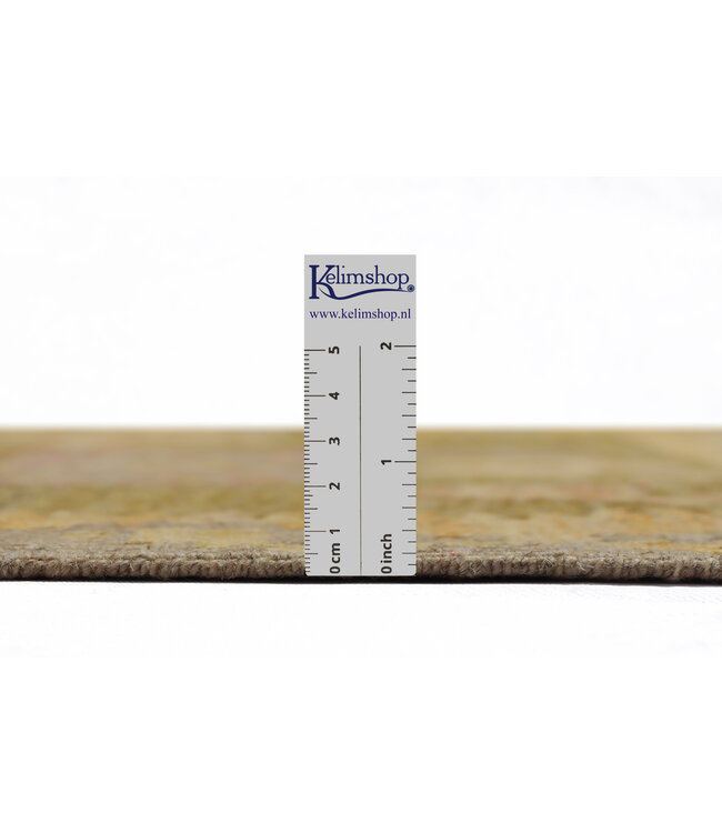 Kelim Kleed Loper 400x85 cm  Vloerkleed Tapijt Kelim Handgeweven