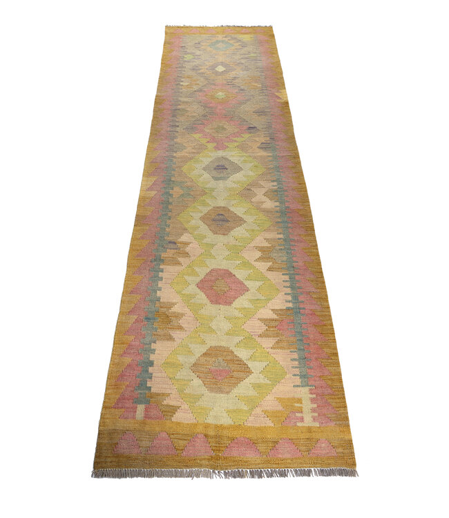 Kelim teppich läufer 293x75 cm