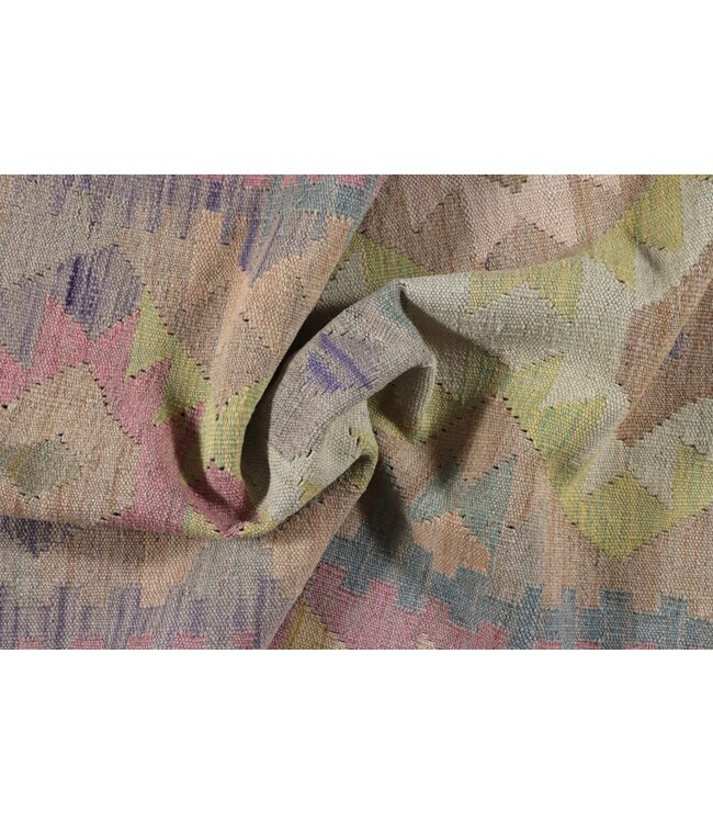 Kelim Kleed Loper 293x75 cm  Vloerkleed Tapijt Kelim Handgeweven