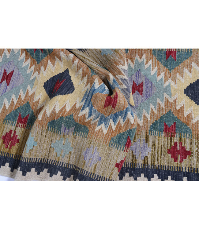 Kelim rug runner 297x82 cm