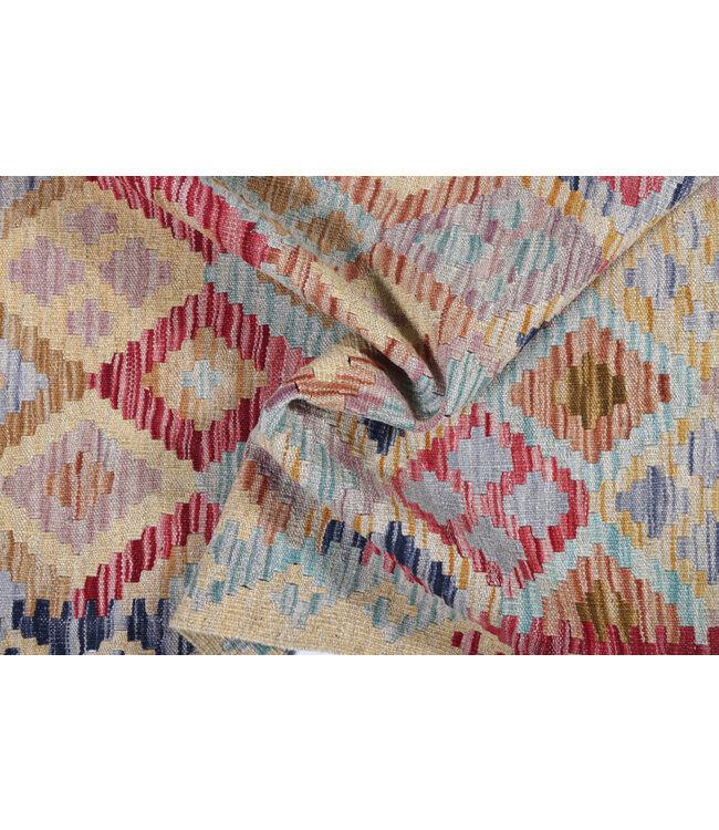 Kelim rug runner 286x83 cm