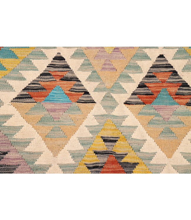 181x124   cm Handwoven Traditional Kelim Area Rug Wool Carpet