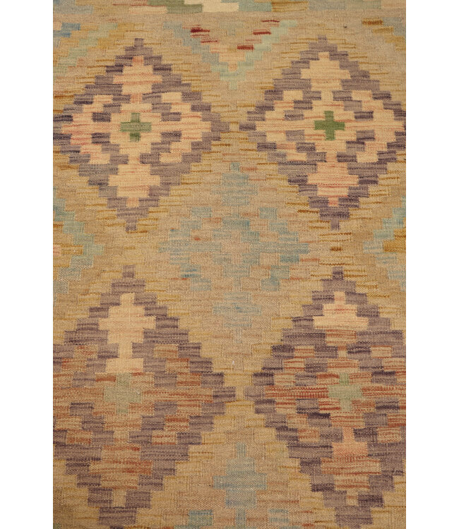 176x120  cm Handgewebter Traditioneller Kelim Teppich Woll