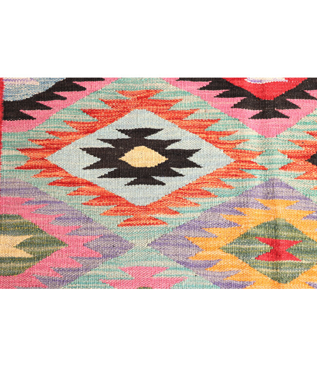 175x123  cm Handgewebter Traditioneller Kelim Teppich Woll