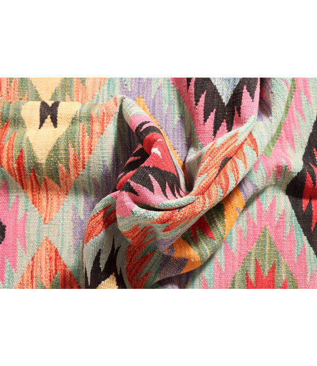 175x123  cm Handwoven Traditional Kelim Area Rug Wool Carpet