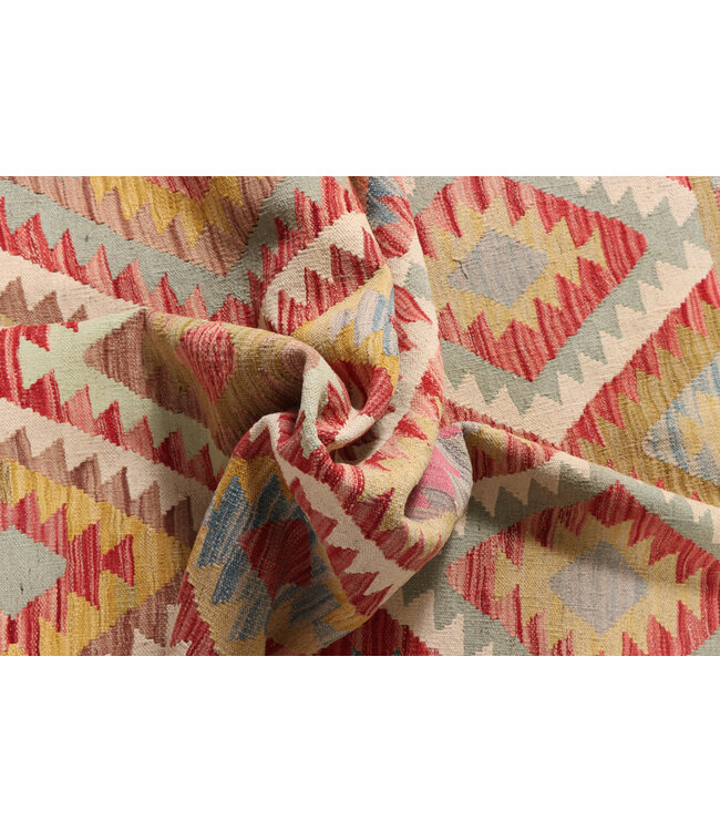 187x121  cm Handgewebter Traditioneller Kelim Teppich Woll