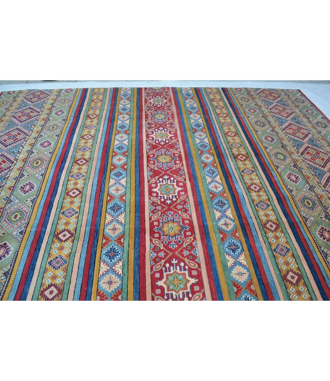 358x277 cm Handgeknüpft Traditioneller  Teppich Woll