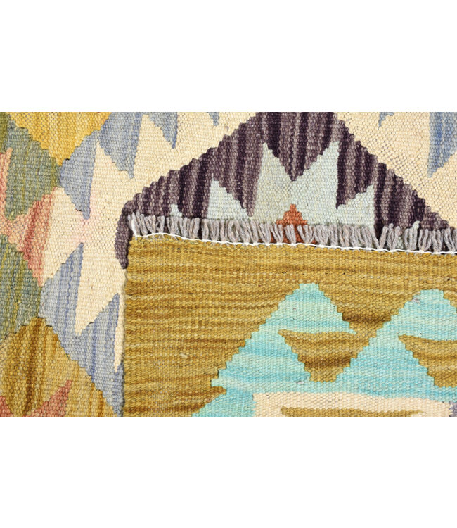 240x167 cm Handgewebter Traditioneller Kelim Teppich Woll