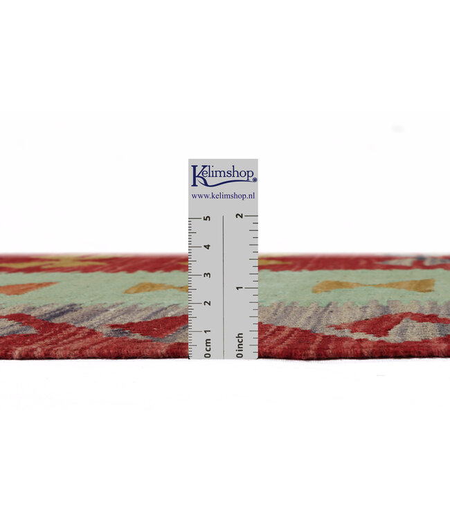 246x174 cm Handwoven Traditional Kelim Area Rug Wool Carpet