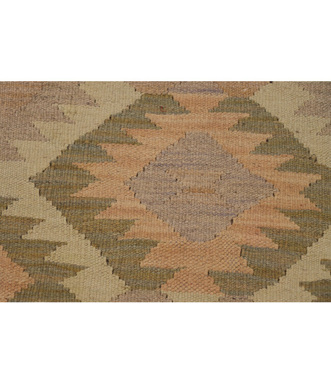 Kelim Kleed Loper 194x62 cm  Vloerkleed Tapijt Kelim Handgeweven