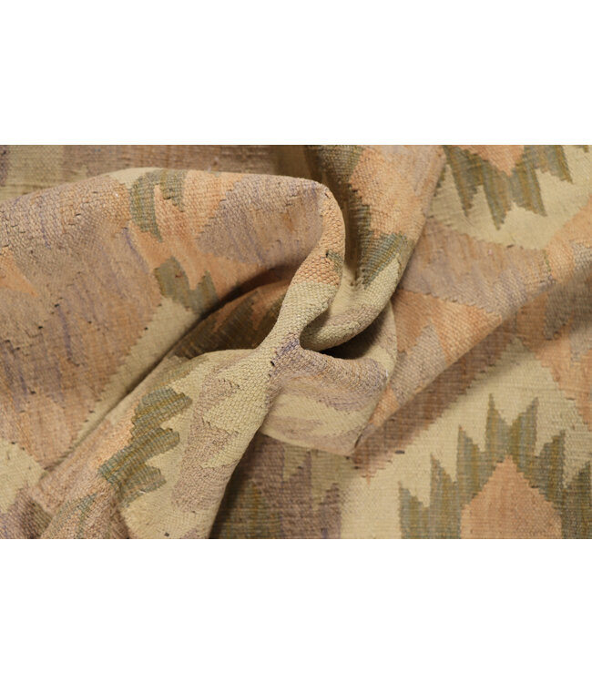 Kelim Kleed Loper 194x62 cm  Vloerkleed Tapijt Kelim Handgeweven