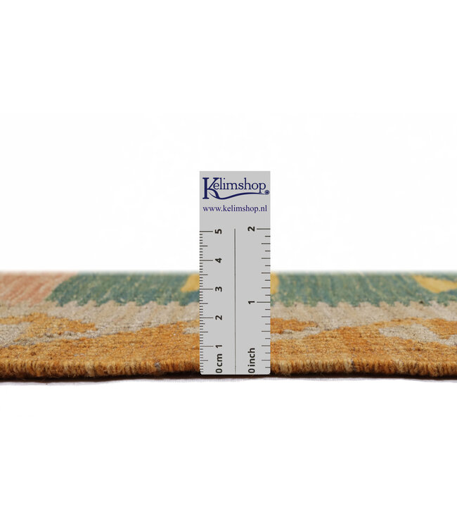 197x147 cm Handwoven Traditional Kelim Area Rug Wool Carpet