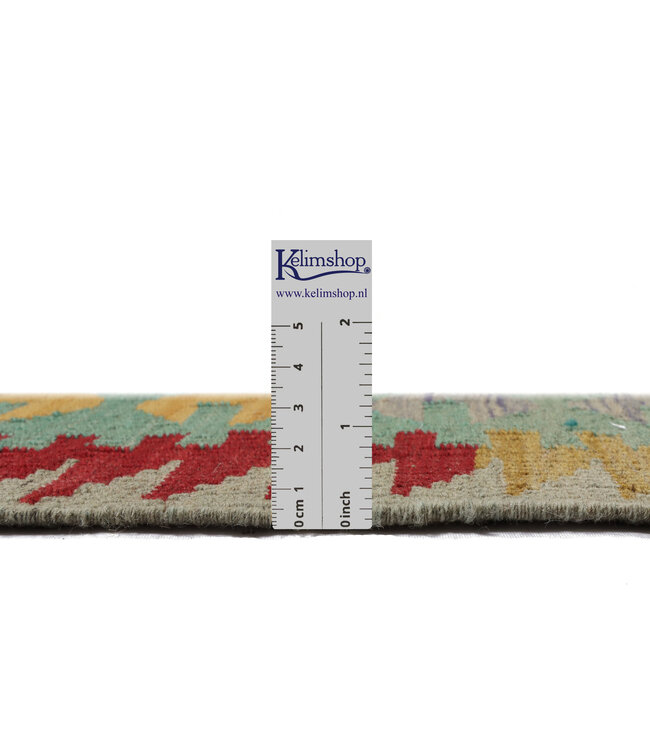 205x154 cm Handgewebter Traditioneller Kelim Teppich Woll