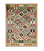 Kelimshop 200x158 cm Handwoven Traditional Kelim Area Rug Wool Carpet