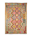 Kelimshop 199x144 cm Handgeweven Traditionele Kelim Vloerkleed Wol Tapijt