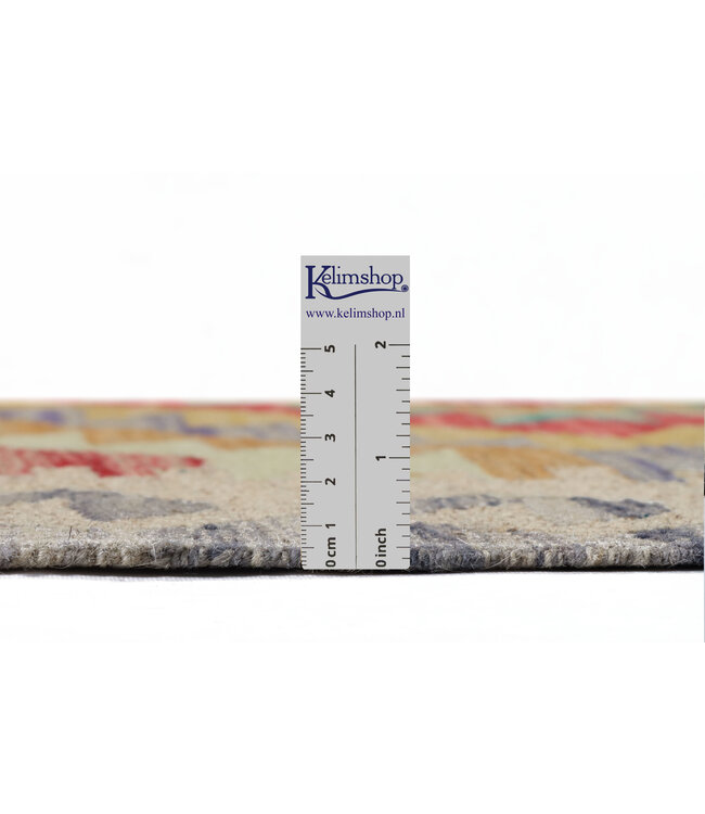 209x148 cm Handgewebter Traditioneller Kelim Teppich Woll