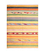 Kelimshop 204x150 cm Handwoven Modern Orange Wool Kilim Rug