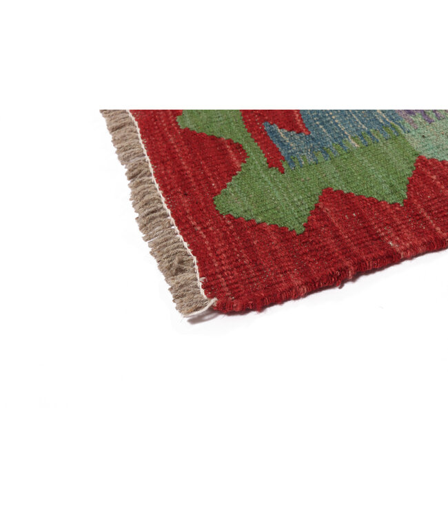 200x154  cm Handgewebter Traditioneller Kelim Teppich Woll