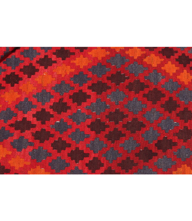 Maimana Handgewebte Orientalisch Wolle Kelim Teppich  392x250 cm